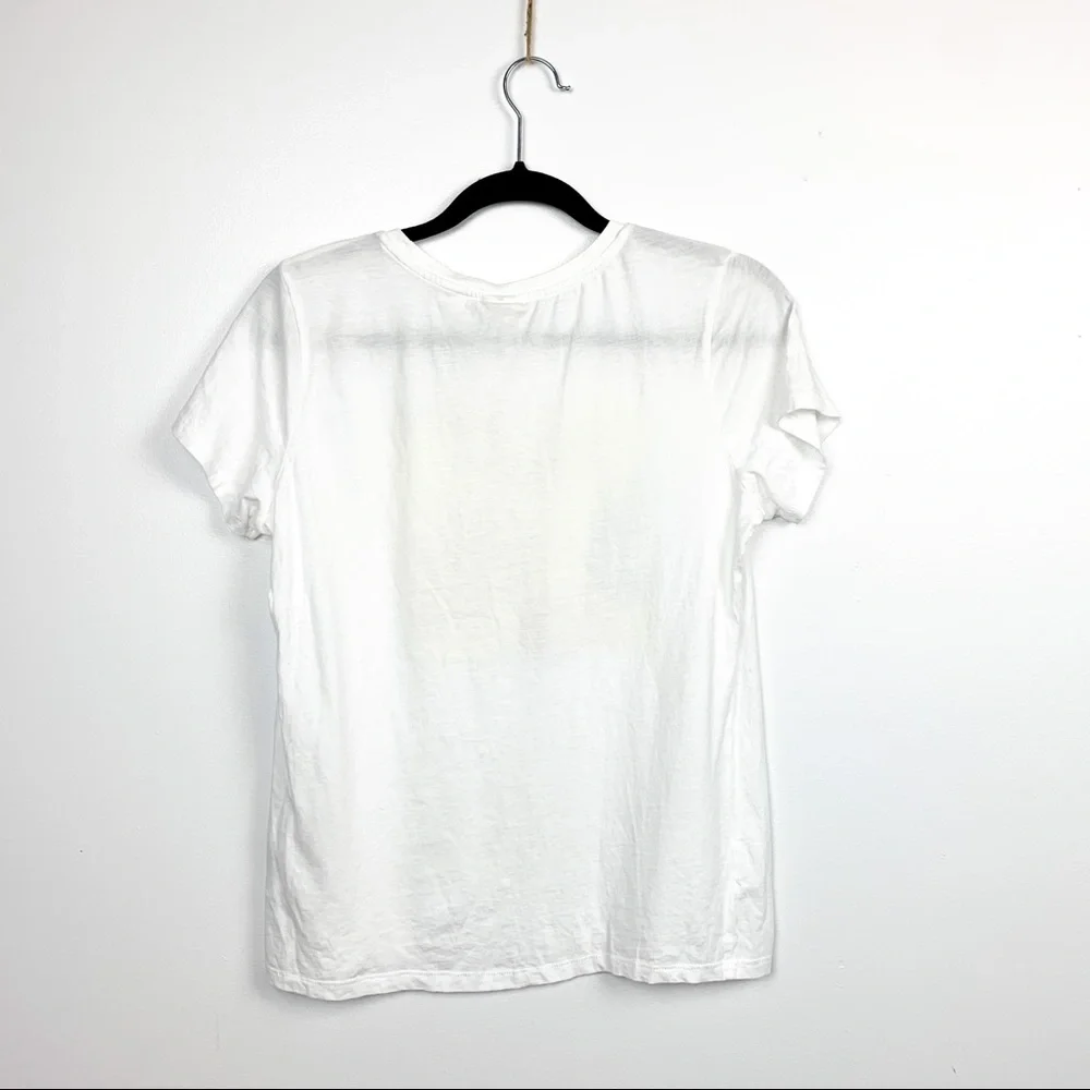 Aloha Summer H&M White Pineapple Print Short Sleeve - Picture 6 of 7